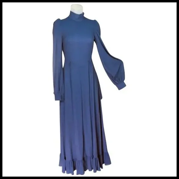 Vintage Renaissance Faire Gown Juliet Style, Woodland Goth Ren Fair VFG - Picture 2 of 14